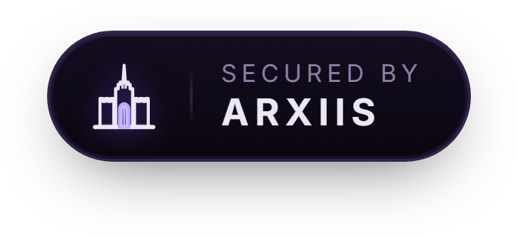 Secured by Arxiis
